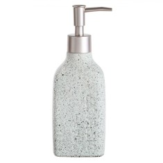 Dozator Săpun Lichid, Model Ceramic, Efect Nisip, Capacitate 470ml, Bej