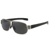 Ochelari de Soare Polarizati Barbati UV100% Aluminiu Magneziu Model 2 + Husa Laveta
