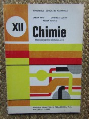 Chimie - manual clasa a XII a / 1998 - Costin / Fatu / Toescu foto