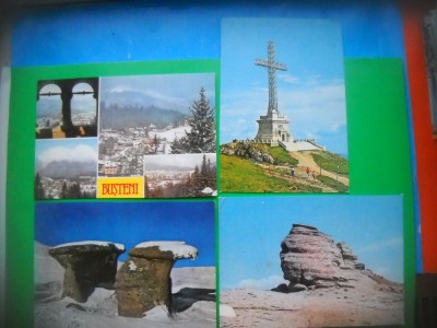 HOPCT LOT 3118 BUSTENI -PRAHOVA- 4 CARTI POSTALE-CIRCULATE foto