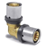 Cot Presfitting 90 Grade 20mm pentru Instalații Multistrat și Apă Potabilă