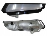 Lampa semnalizare fata Iveco Daily, 07.2014-, partea Stanga, in bara, fara suport becuri, tip bec PY21W; rama neagra TYC 18-0878-01-2