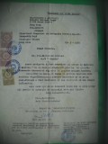 HOPCT DOCUMENT VECHI NR 411 ADEVERINTA SPITAL HONG KONG 1978 NAVIGATOR ROMAN, Romania de la 1950, Documente