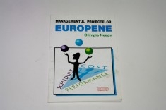 Managementul proiectelor europene - Olimpia Neagu