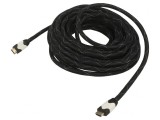 Cablu HDMI 1.4 Textil 10m Negru