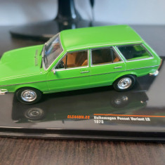 Macheta VOLKSWAGEN ( VW ) PASSAT 1 VARIANT LS 1975 - Ixo, scara 1/43, noua.