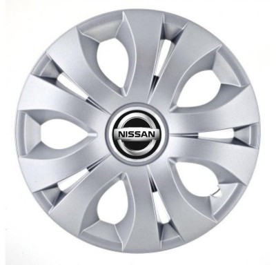 Set 4 capace roti Top Gray pentru gama Nissan, R17 foto