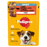 Pedigree Adult plic cu vită și ficat &icirc;n aspic 100 g