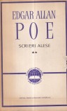 Carti Edgar Allan Poe - Scrieri alese, volumul 2, Editura Pentru Literatura Universala, 1963, Brosate