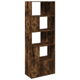 Cumpara ieftin Biblioteca, stejar fumuriu, 70x36x189 cm, lemn prelucrat