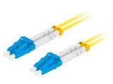 Patch Cord Fibra Optica LC/UPC 1m LSZH Galben LANBERG FO-LULU-SD11-0010-YE
