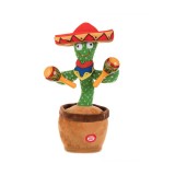 Cactus interactiv Mexican ce danseaza si canta, 28 cm, General