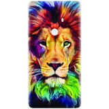 Husa silicon pentru Xiaomi Mi Mix 2, Colorfull Lion