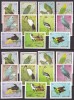 Ajman 1969 fauna pasari MI 394-404 A+B MNH, Nestampilat