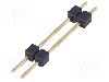 Conector 2 pini, seria {{Serie conector}}, pas pini 2.54mm, FISCHER ELEKTRONIK - SL 5 172 2G