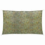Gossi plasa de camuflaj cu geanta de depozitare, verde, 3x7 m