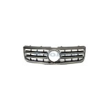 Grila radiator VW Touareg (7L), 10.2002-12.2006, crom/negru, 7L6853651CB41, 958005