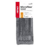 Prosop microfibra pentru uscarea masinii si lustruirea caroseriei AMiO, 30x40 cm, 1200g/m2, absorbant, uscare rapida, pentru lac si aplicare ceara