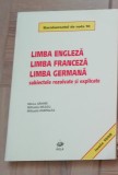 Bacalaureat de nota 10 Engleza - Franceza - Germana