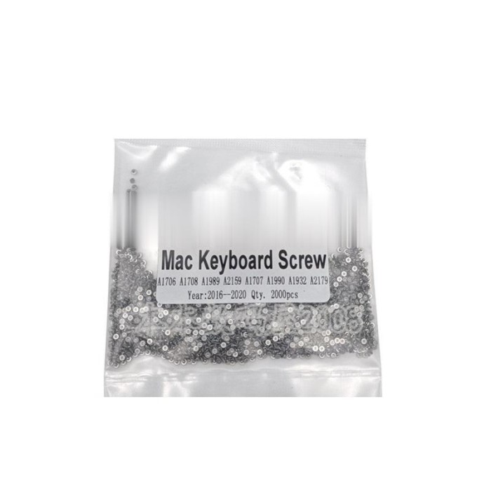 Set suruburi tastatura pentru A1706 A1707 A1708 A1989 A1990 A1932 A2141 A2179 20 bucati