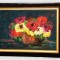 tablou MILIA LAUFER - Vaza cu Anemone _ ulei pe panza &#039;60s