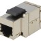 Conector adaptor Keystone ecranat Cat 6a