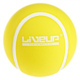Minge Plajă LiveUp, Rubber, Culoare Galben, Diametru 60mm
