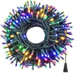 Ghirlanda luminoasa Timeless Tools, 480 leduri, 8 moduri iluminare, IP64, 6 W, 51 m, Multicolor