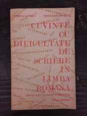 CUVINTE CU DIFICULTATE DE SCRIERE IN LIMBA ROMANA - DORIN N. URITESCU