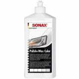 Lotiune polish alb SONAX Polish &amp; Wax NanoPro 500 ml SO296000