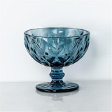 Set 6 Cupe Sticla Inghetata 300ml Blue Cok Escorial 157-0012 CNN49482