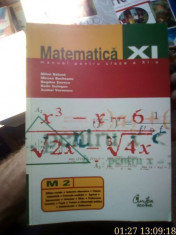 Matematica, clasa XI &amp;amp;#8211; Mihai Baluna foto