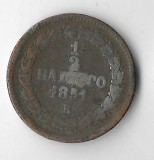 Moneda 1/2 baiocco 1851 - Vatican