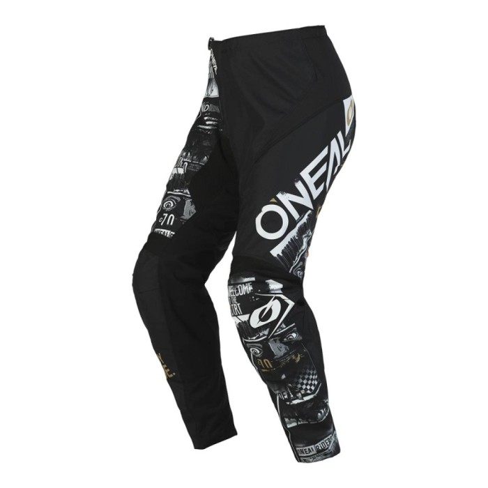 Pantaloni Ciclism Copii O&#039;Neal Element Attack V.23 - 22 (5/6), Negru-Alb Ultimate FactoryBikes