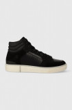 Cumpara ieftin G-Star Raw sneakers RAVOND II MID LEA culoarea negru, 2342005714.BLK