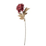 Cumpara ieftin Floare artificiala rosie verde 14x14x70 cm