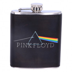 Butelcuta (plosca) inox pentru bauturi alcoolice Pink Floyd - Dark Side of The Moon foto