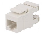 Conector RJ45 Cat 6 Keystone IDC Mamă 8 PIN, Logilink