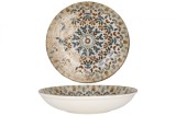 Rinart Farfurie ad&acirc;ncă - Aztec - Porţelan - 25 cm (1200cc) - set de 6