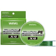 Fir Textil Varivas Absolute Premium PE X4 Marking Green, 150m, 0.128mm, 10lb foto