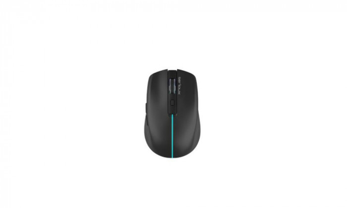 Mouse Serioux Flicker 212, Wireless, Negru, senzor: Optic, DPI: 800/ 1200/ 1600, conexiune: Dongle USB 2,4 GHz, banda de frecventa: 2,4 GHz, baterie i