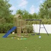 VidaXL Set de joacă pentru exterior, lemn de pin impregnat 3155896