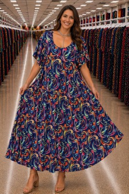 Rochie Maxi din Vascoza cod 0041Marimea foto