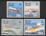 Pitcairn Islands 1985 - Vapoare, serie neuzata