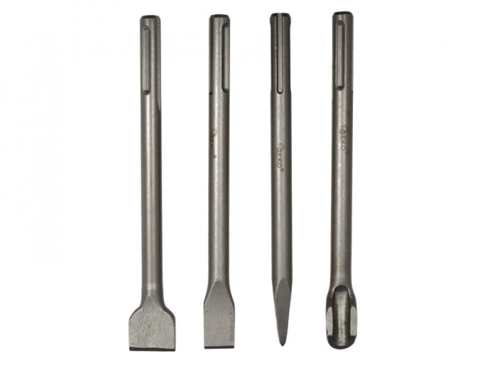 Set 4 dalti SDS MAX, Geko G40030