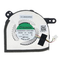 Cooler Laptop 2-in-1, Dell, Latitude 12 5280, 5285, 5290, Tablet, 7487H, 07487H, DFS1503058R0T-FJ30, DC28000IRF0, EG50040S1-C970-S9A, DC28000IRS0, 5V,