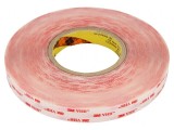 Bandă adezivă acrilică transparentă 19mm x 33m, 3M