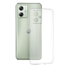 Husa Motorola Moto G54 Power Techsuit Clear Silicone, transparenta