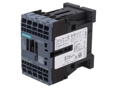 Contactor 3-polar cu 3 contacte auxiliare NO 24VAC 9A foto