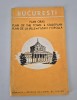 Harta Bucuresti 1970, Plan Oras Vechi, Editie Originala 96x68cm